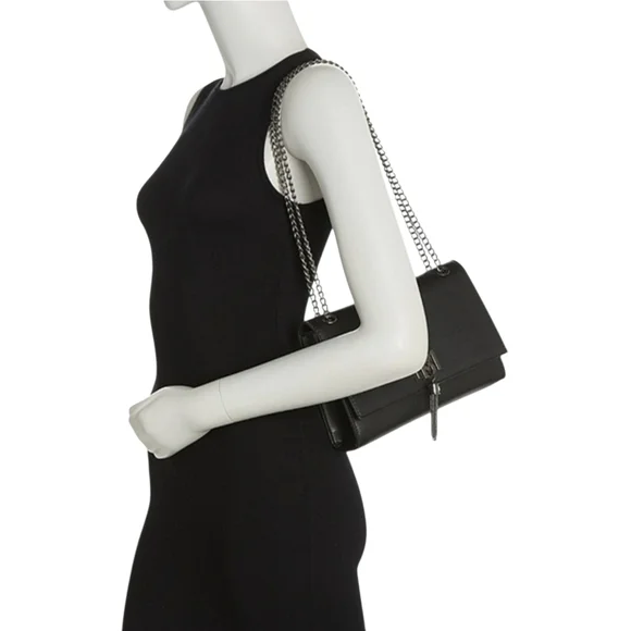 Badgley Mischka Collection Tassel Crossbody Bag. - Picture 2 of 8